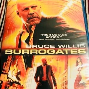 Surrogates ~ (2009) Blu Ray ~ Psychological Thriller Starring Bruce Willis